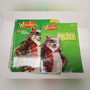 McgrawHill Reading Wonders Teacher Manual Unit 1 & Student Practice Book